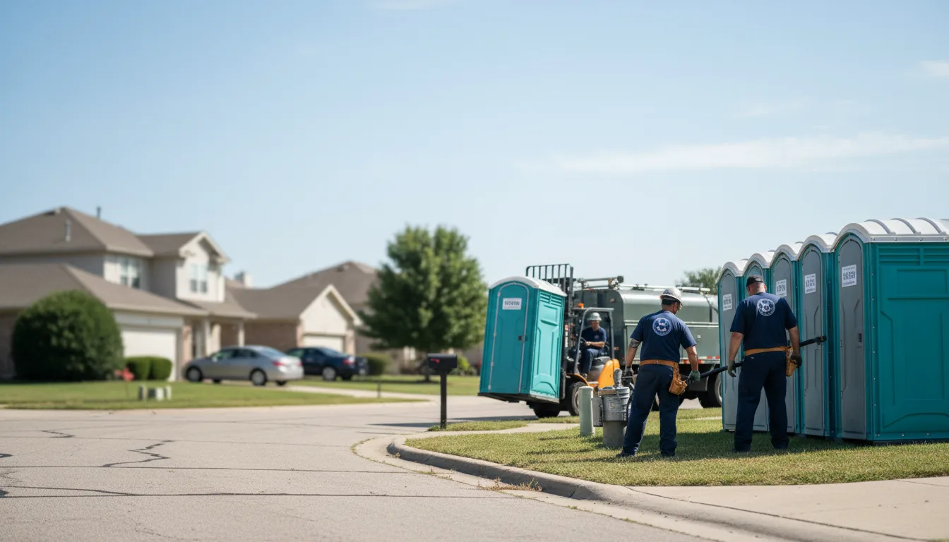 Porta Potty Rental in Martha, OK near me
